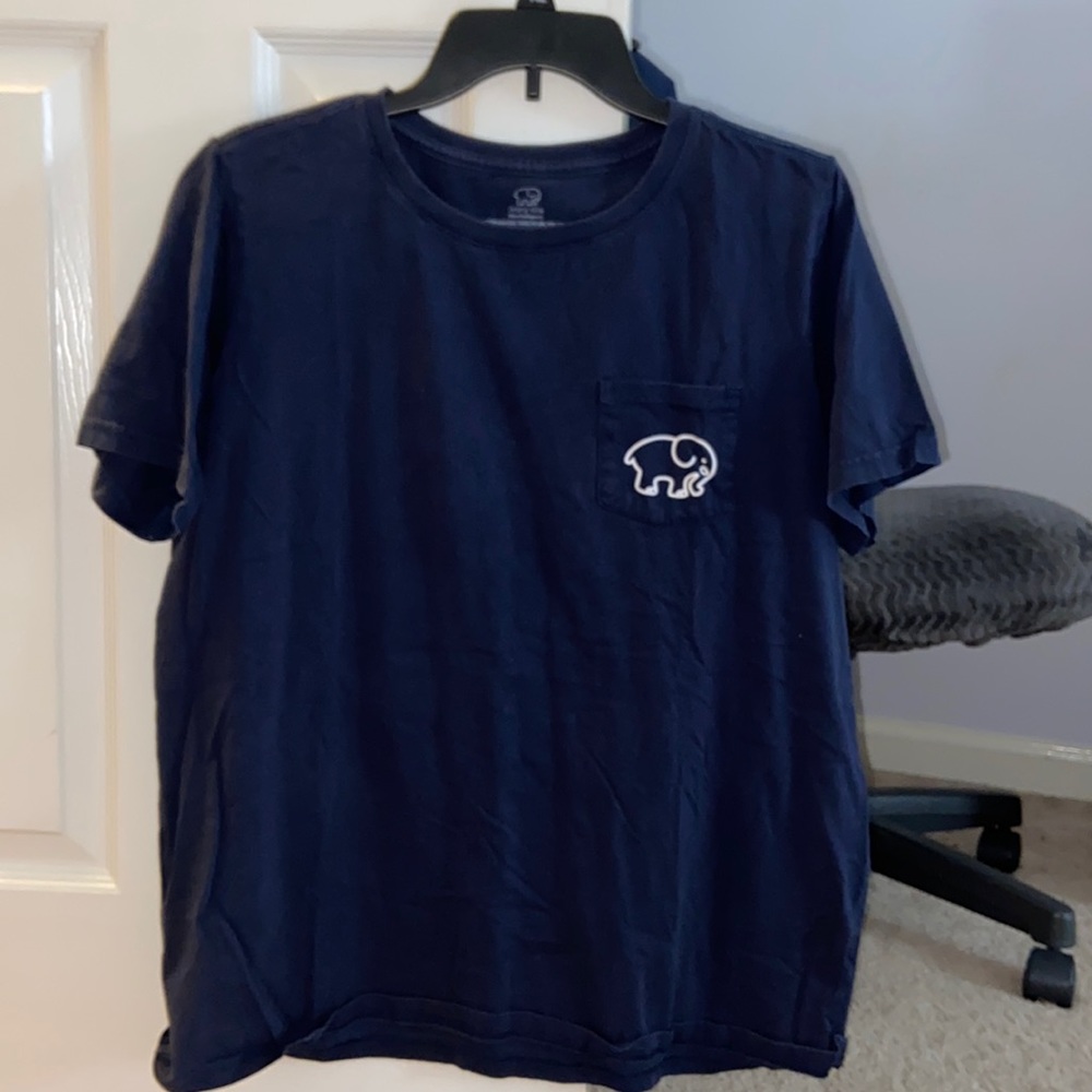 ivory ella navy blue tshirt
